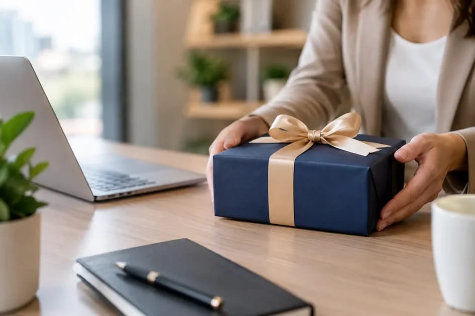 When Should Corporate Gifts Arrive for Impact?