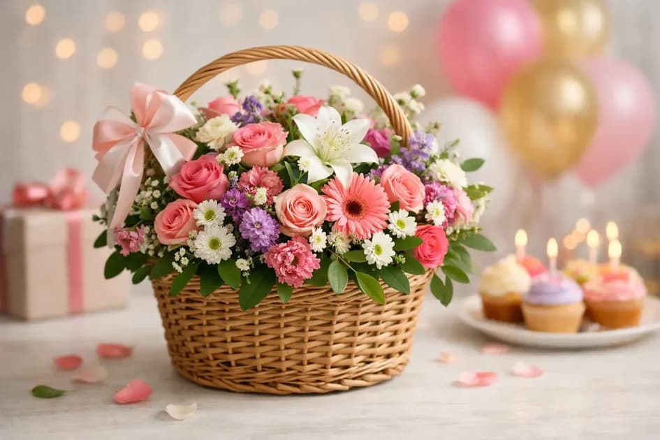 How to Choose a Birthday Flower Basket That Delights